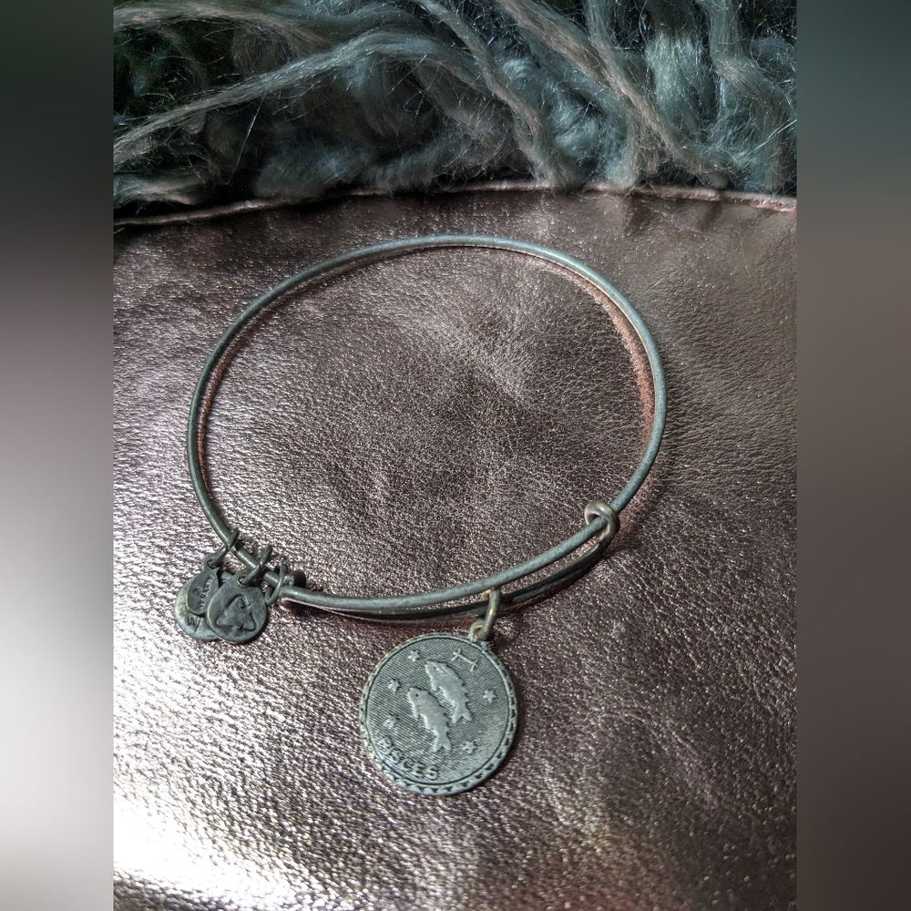 Alex and Ani pisces and Aries bracelet